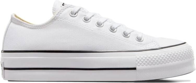 Converse Canvas Platform Sneakers White Dames