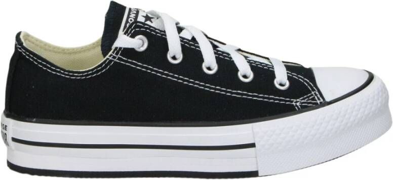 Converse Chuck Taylor All Star Eva Lift Canvas Platform (gs) Fashion sneakers Schoenen black white maat: 40 beschikbare maaten:37.5 38 39 38.