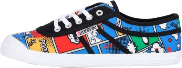 Kawasaki Cartoon Canvas Schoen 8881 Multi Kleur Multicolor Heren