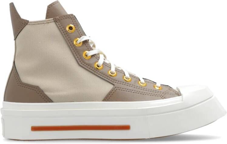 Converse Chuck 70 De Luxe Squared hoge sneakers Brown Dames