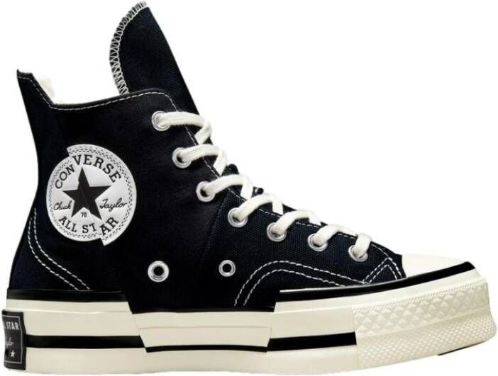 Converse Chuck 70 Plus High-Top Sneakers Zwart Dames