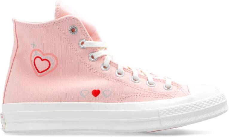 Converse Chuck 70 Y2K Heart hoge sneakers Pink Dames