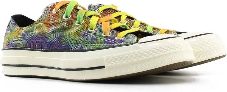 Converse Chuck Taylor 70 Ox Dye Plaid Sneakers Geel Unisex