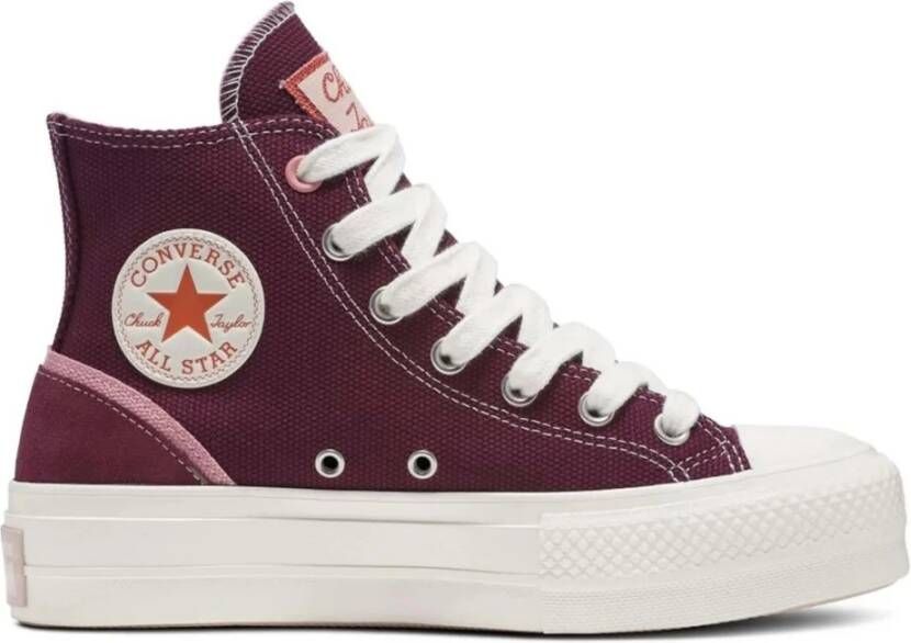 Converse Chuck Taylor All Star Lift Boots Red Dames