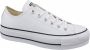 Converse Chuck Taylor All Star Lift Ox Lage sneakers Leren Sneaker Dames Wit - Thumbnail 16