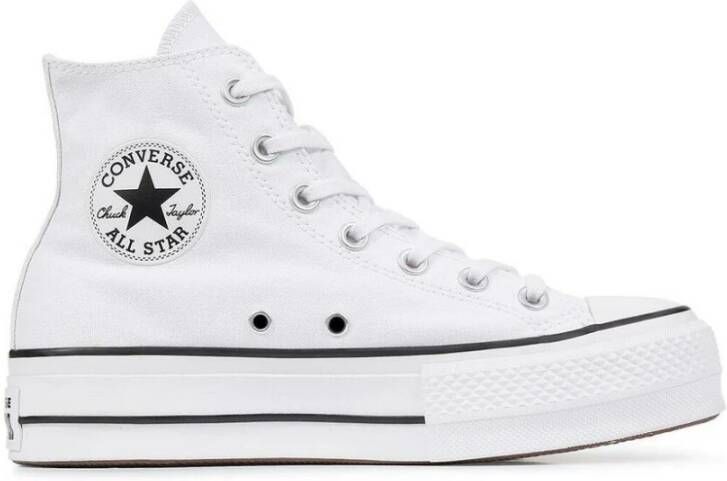 Converse Chuck Taylor All Star Lift Platform Sneakers Wit Dames