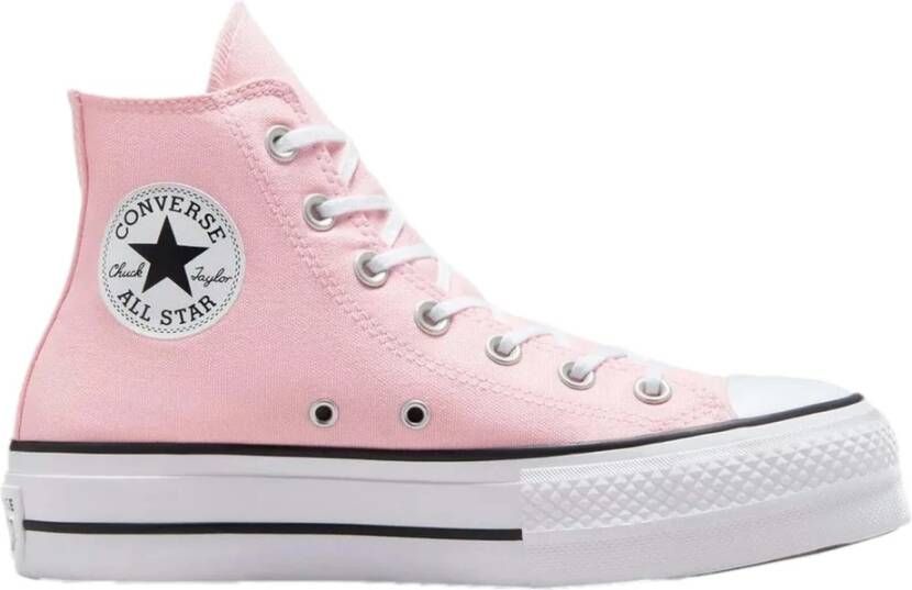 Converse Hoge Top Mode Sneakers Pink Dames
