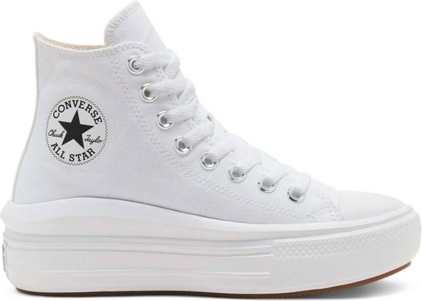 Converse Chuck Taylor All Star Move Hi Sneakers White Dames