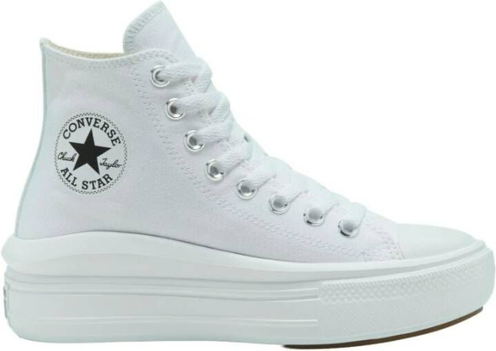 Converse Chuck Taylor All Star Move Platform Sneakers Wit Dames