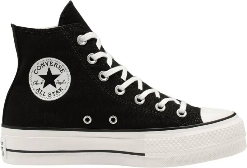 Converse Chuck Taylor All Star Platform Sneakers Zwart Dames