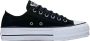 Converse Chuck Taylor All Star Platform Low Leather Schoenen Black Leer Foot Locker - Thumbnail 316