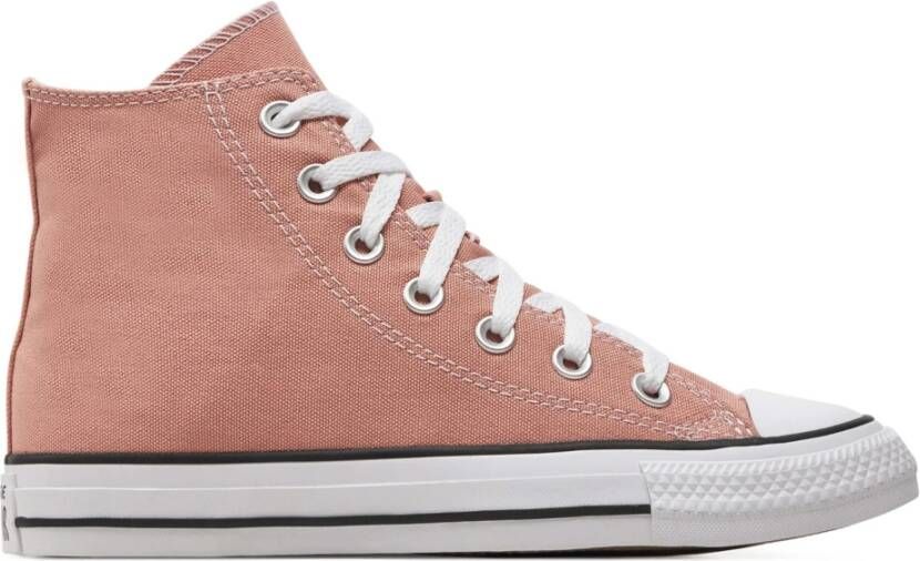 Converse Ctas High Heren Schoenen Roze Maat: 42.5 Canvas Foot Locker