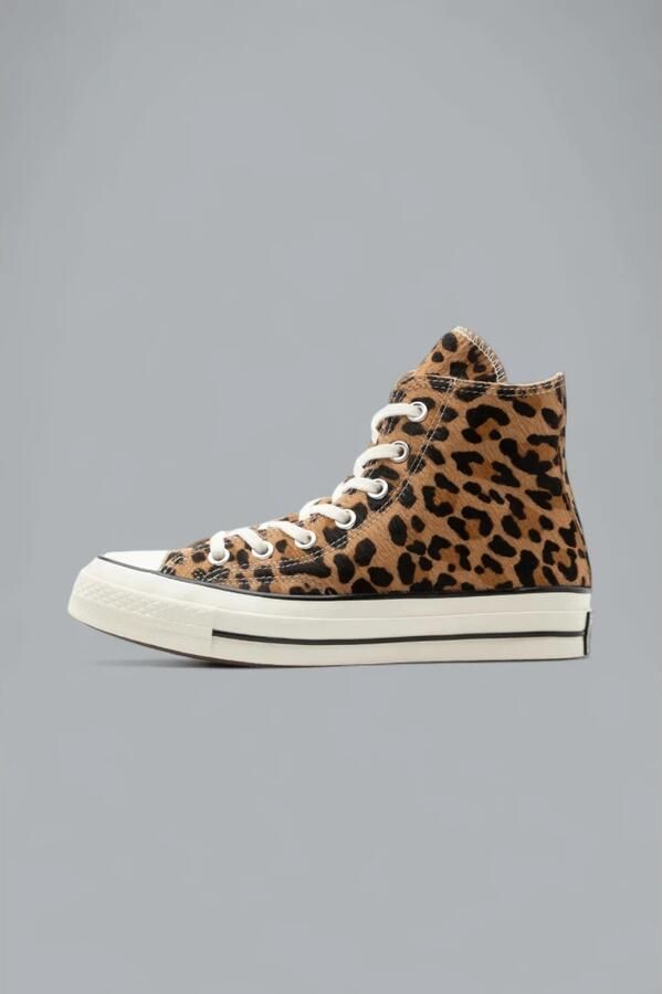 Converse Chuck 70 Leopard Pony Hair Sneakers - Foto 3