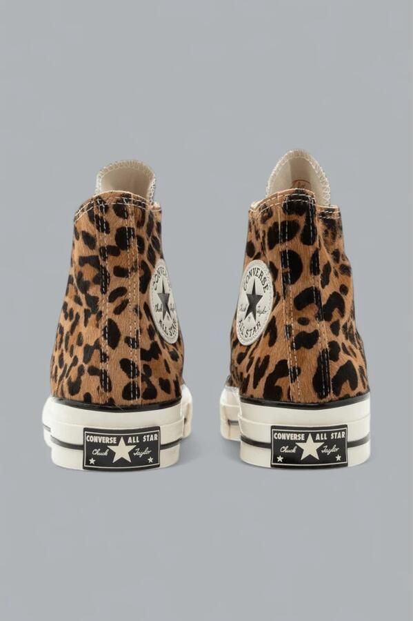 Converse Chuck 70 Leopard Pony Hair Sneakers - Foto 4