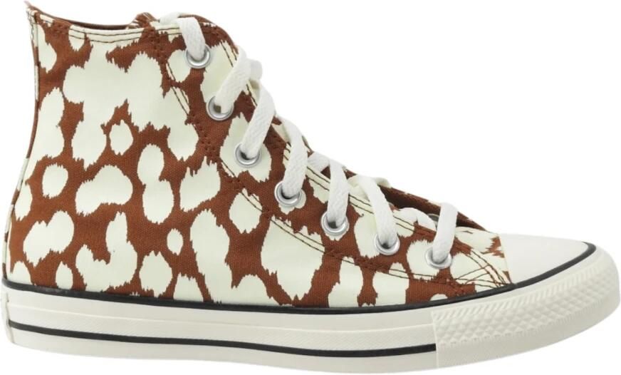 CONVERSE Sneakers hoog 'Chuck Taylor All Star' ecru chocoladebruin