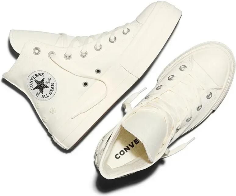 CONVERSE Sneakers hoog 'CTAS' zwart natuurwit - Foto 2