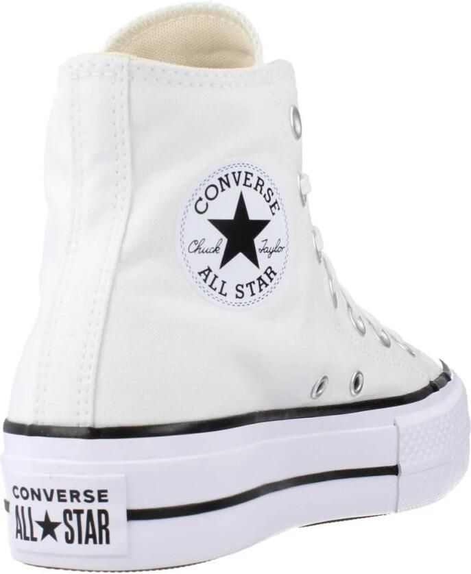 Converse Chuck Taylor All Star Platform High Leather Dames Schoenen White Textil Foot Locker - Foto 10