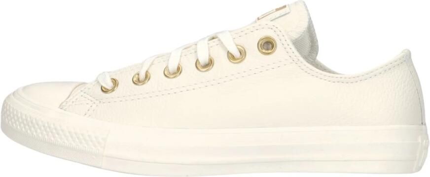 Converse Chuck Taylor All Star Ox Sneakers Dames Leren Sneaker Beige - Foto 2