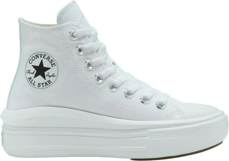 Converse Chuck Taylor All Star Move Fashion sneakers Schoenen white nature ivory black - Foto 4
