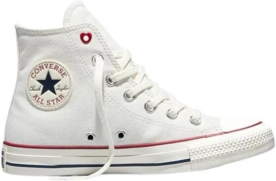 Converse Hoge Sneakers Baskets Chuck Taylor All Star motif cœur