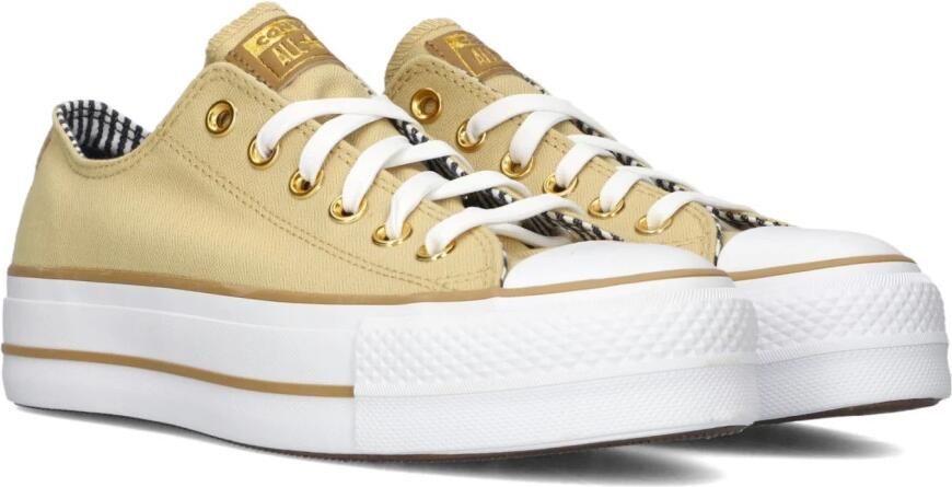Converse Chuck Taylor All Star Lift Platform Hoge sneakers Dames Geel - Foto 3