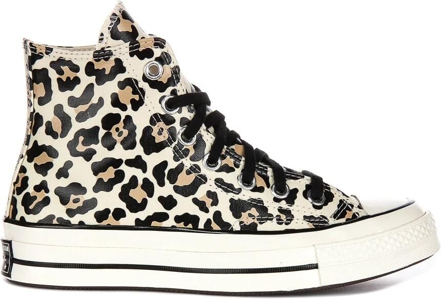 Converse Hoge Sneakers Baskets Chuck 70 Hi imprimé léopard phosphorescent