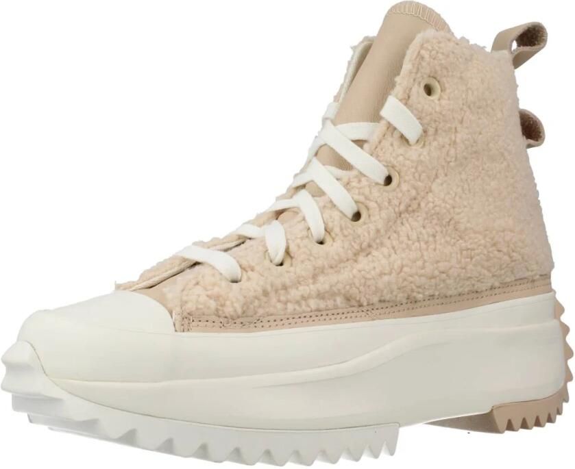 Converse RUN STAR HIKE PLATFORM SHERPA Naakt - Foto 3