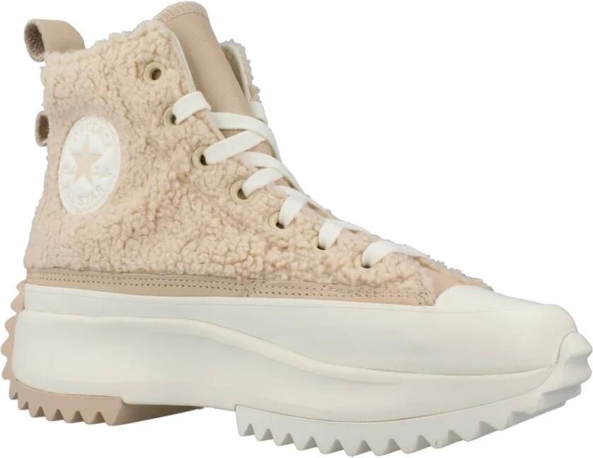 Converse RUN STAR HIKE PLATFORM SHERPA Naakt - Foto 4