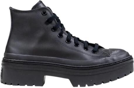 Converse Leren Enkelhoge Veterlaarzen