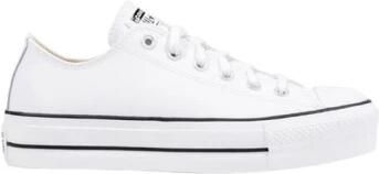 Converse Leren Platform Sneakers met Chunky Zool