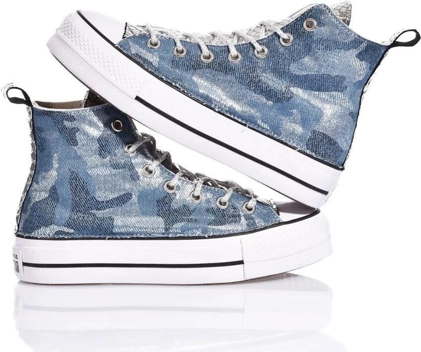 Converse Platform Denim Camo Sneakers
