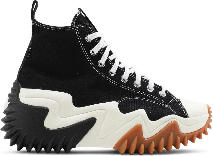 Converse Run Star Motion Canvas Platform Fashion sneakers Schoenen black white gum honey