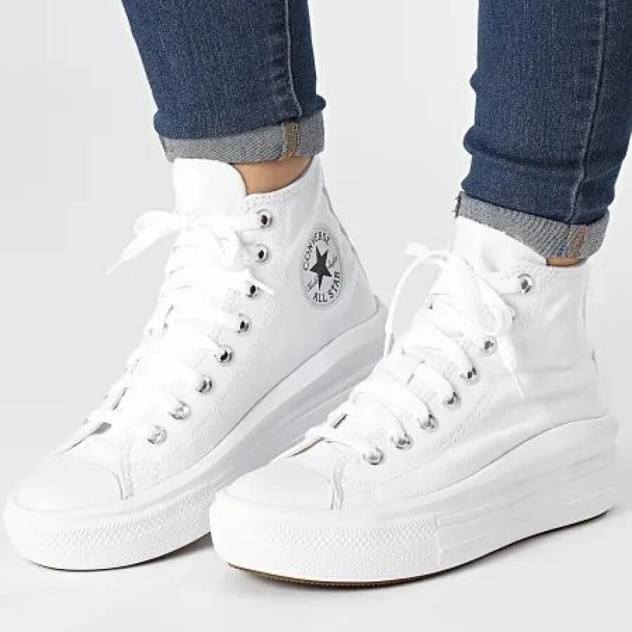 Converse Chuck Taylor All Star Move Fashion sneakers Schoenen white nature ivory black maat: 40 beschikbare maaten:36.5 39.5 40 41.5 - Foto 6