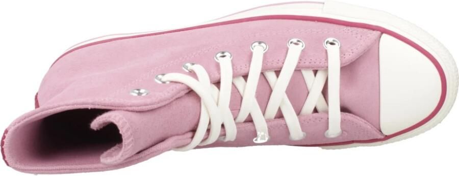 Converse All Star High Suede Roze- Roze - Foto 2