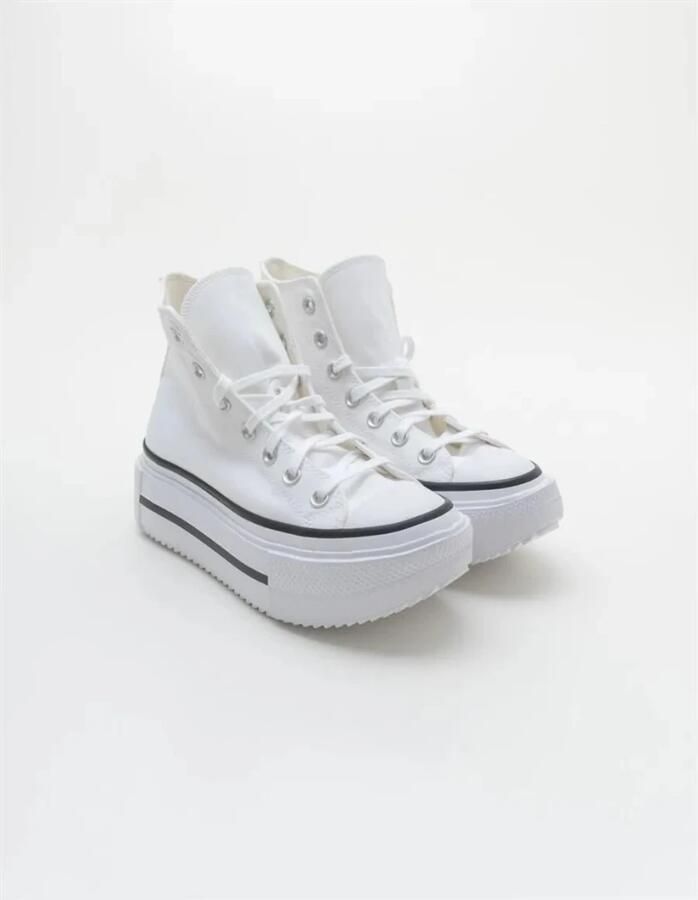 Converse Hoge Sneakers A12976C CT LFT DUBLE STACK HI-WHITE - Foto 2