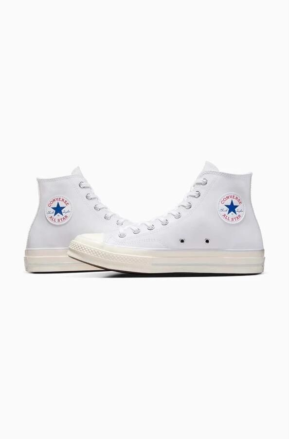 Converse Lage Sneakers Baskets Chuck 70 De Luxe Squared Hi cuir