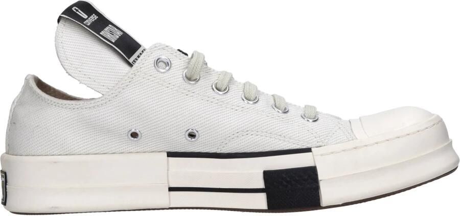 Rick Owens Drkstr Chuck 70 Low Top Sneakers Wit
