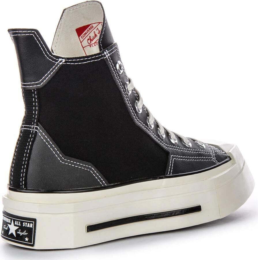 Converse CHUCK TAYLOR ALL STAR 70 DE LUXE SQUARED Zwart - Foto 3