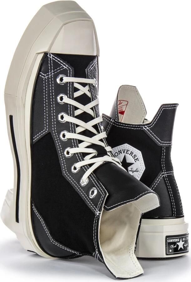 Converse CHUCK TAYLOR ALL STAR 70 DE LUXE SQUARED Zwart - Foto 6