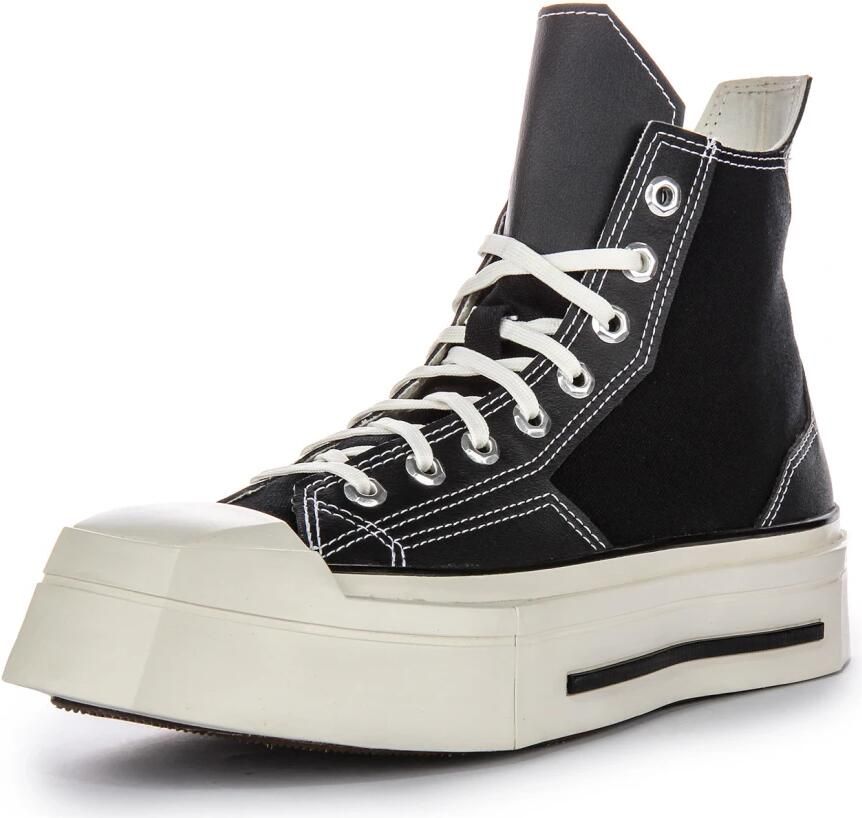 Converse CHUCK TAYLOR ALL STAR 70 DE LUXE SQUARED Zwart - Foto 2