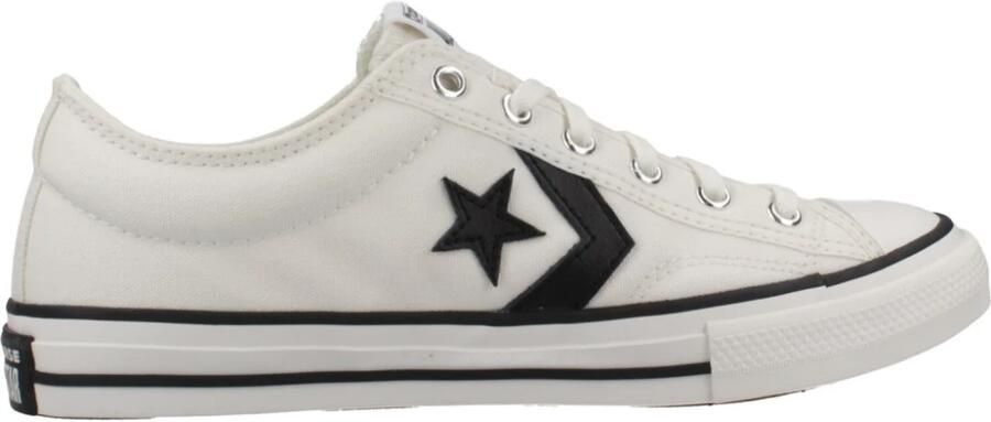 Converse Star Player 76 Premium Canvas Fashion sneakers Schoenen vintage white black