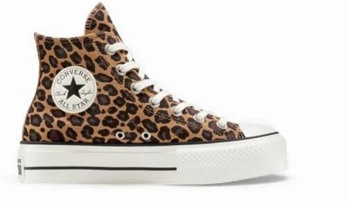Converse Suede Leather Platform Sneakers