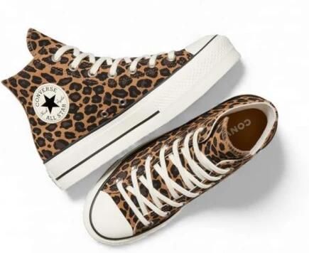 Converse Suede Leather Platform Sneakers - Foto 2