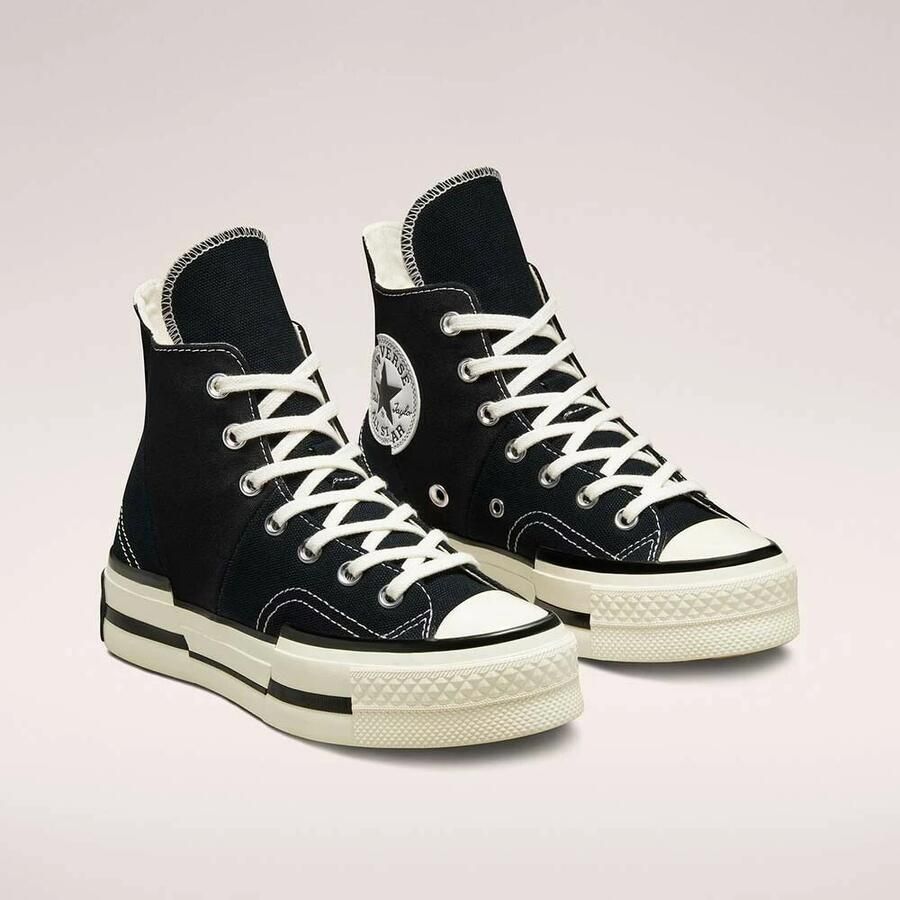Converse casual sneakers CHUCK 70 PLUS CANVAS A00916C Zwart - Foto 2