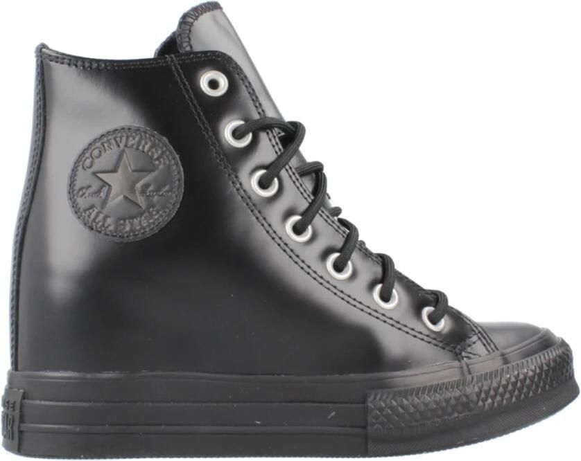 Converse Chuck Taylor All Star Dames Schoenen Zwart Leer Foot Locker