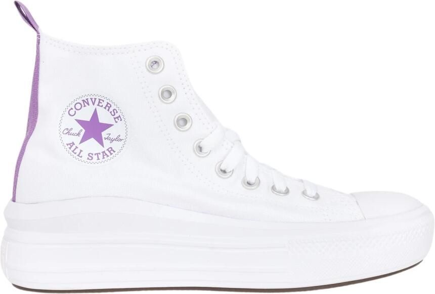 Converse Chuck Taylor All Star Move Platform Fashion sneakers Schoenen white pixel purple white maat: 38.5 beschikbare maaten:38.5 - Foto 5