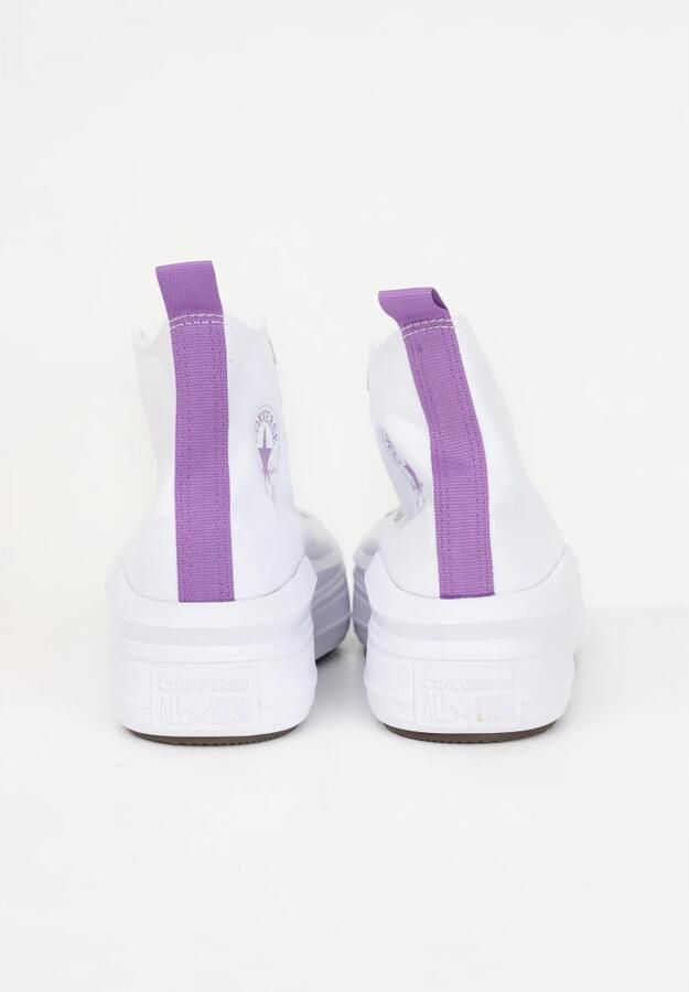 Converse Chuck Taylor All Star Move Platform Fashion sneakers Schoenen white pixel purple white maat: 38.5 beschikbare maaten:38.5 - Foto 2
