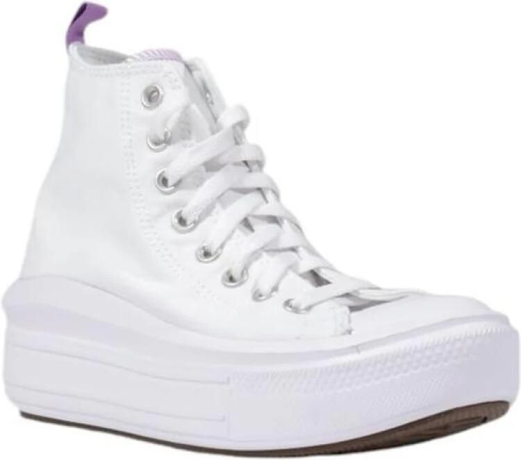 Converse Chuck Taylor All Star Move Platform Fashion sneakers Schoenen white pixel purple white