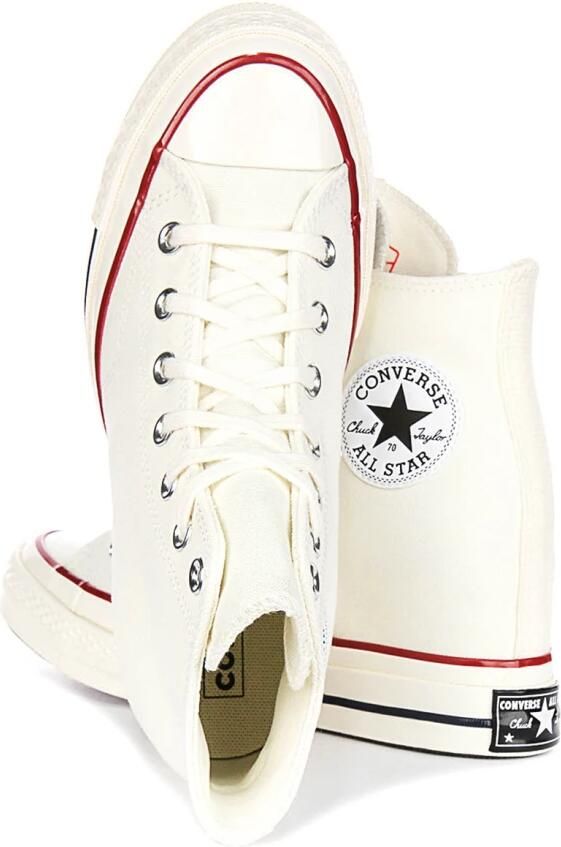 Converse Hoge Sneakers Baskets Chuck 70 Wedge Hi textile - Foto 5