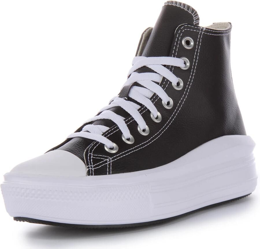 Converse Hoge Sneakers CHUCK TAYLOR ALL STAR MOVE PLATFORM LEATHER